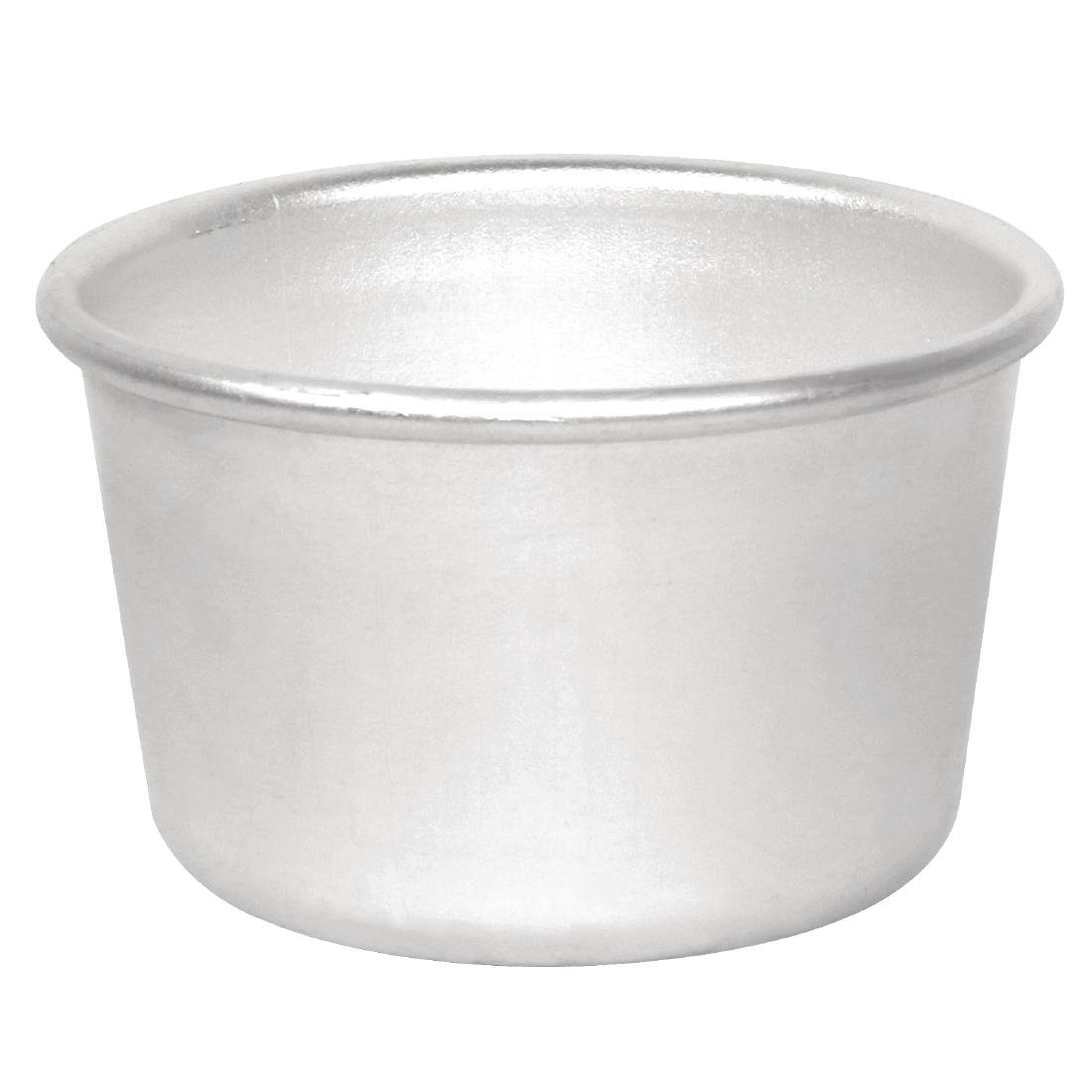 Vogue Aluminium Mini Dariole Mould 100ml (6 Pack)