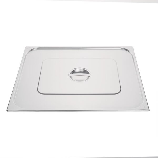 Vogue Stainless Steel 2/1 Gastronorm Lid