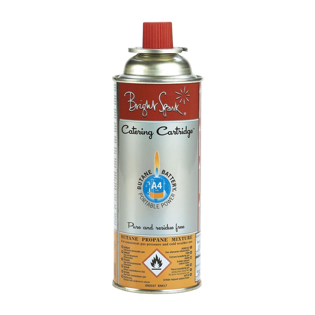 Butane/Propane Fuel - 220g Tin & Red Adaptors (Pack 12)