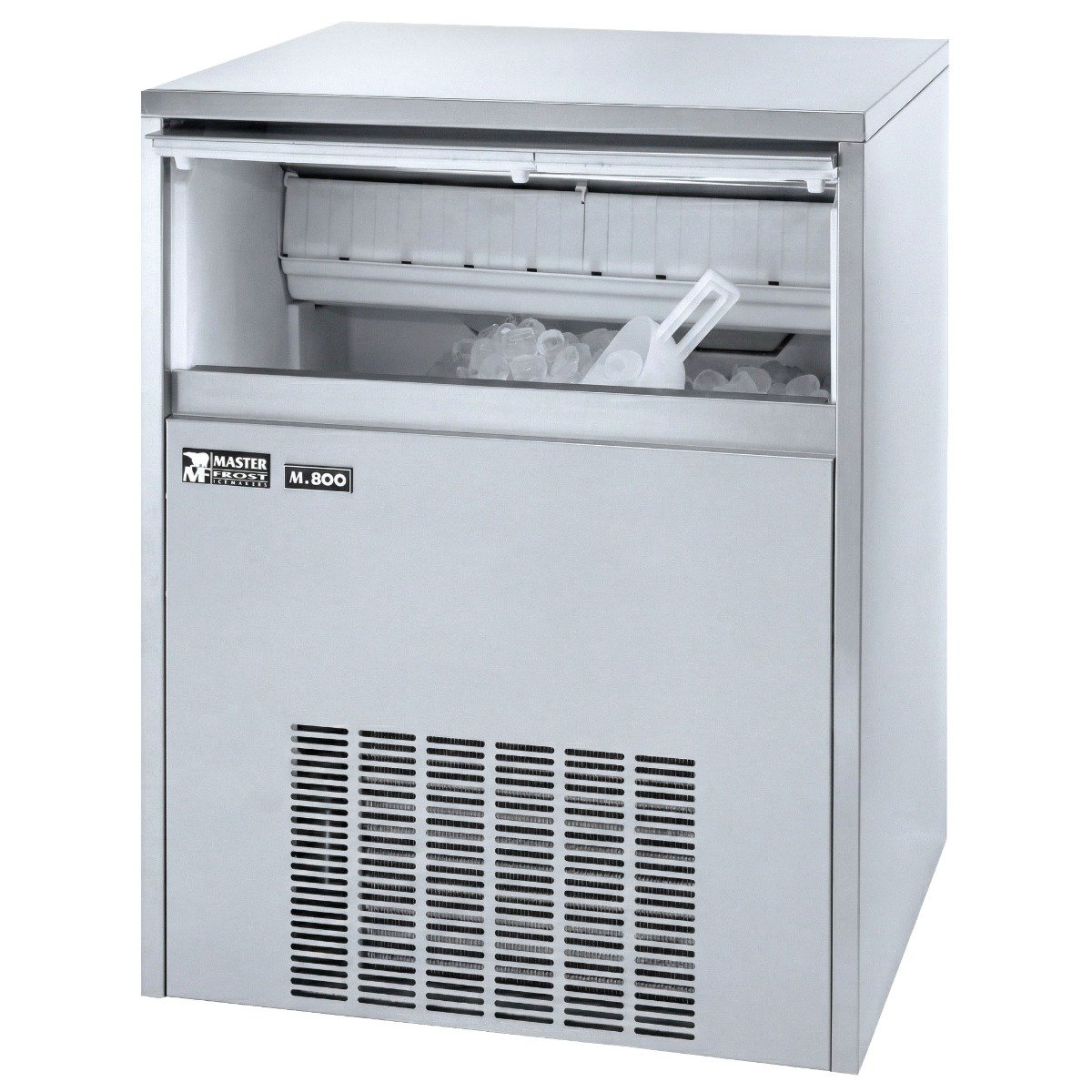 Masterfrost M800 Professional Ice Maker, 80kg/24hrs Output / 40kg Storage