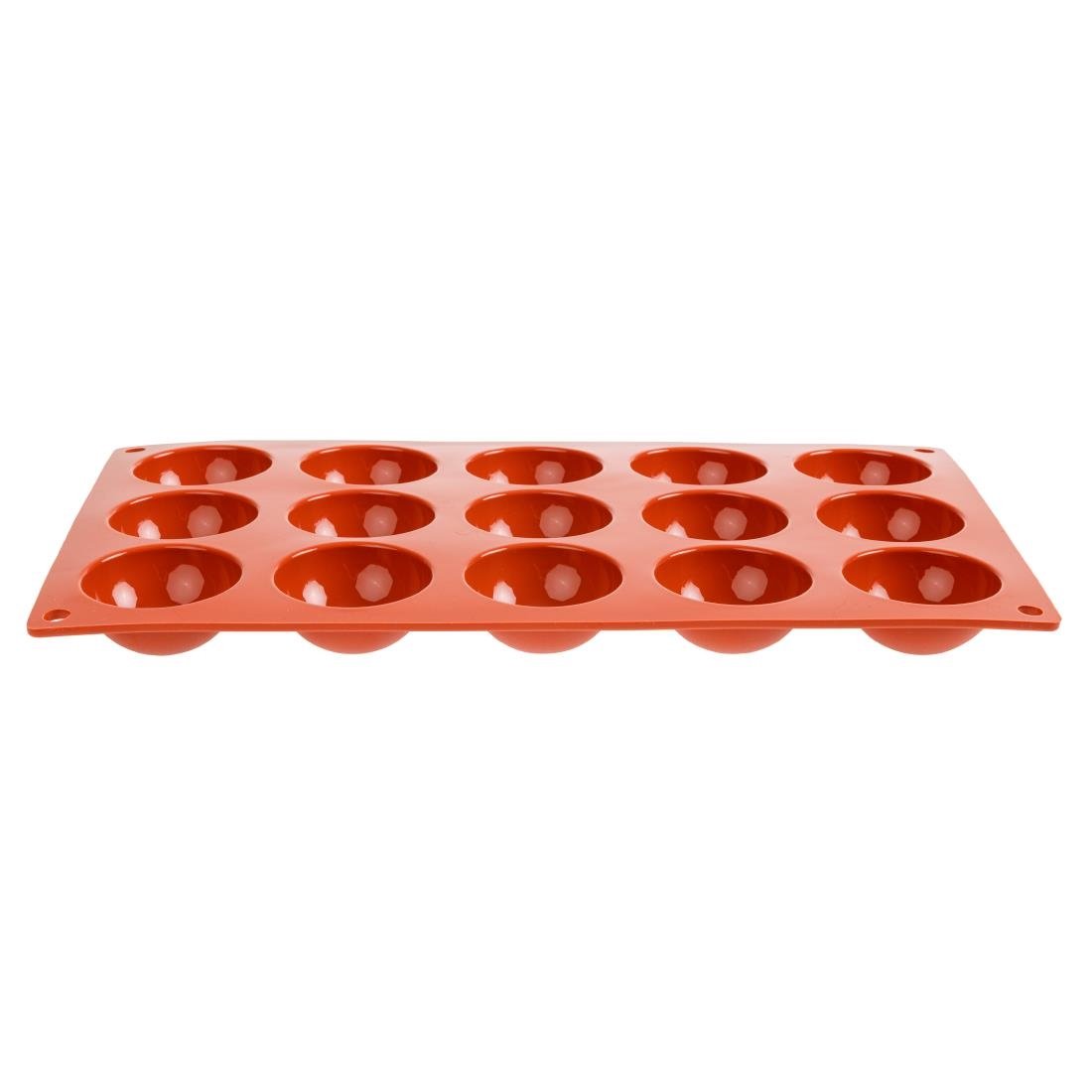 Pavoni Formaflex Silicone Half Sphere Mould 15 Cup