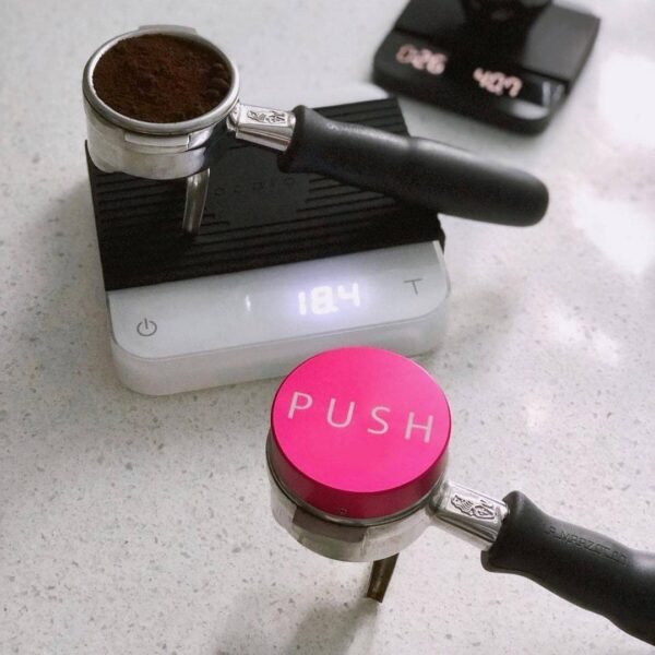 PUSH Adjustable Coffee Tamper - Brown - view 2