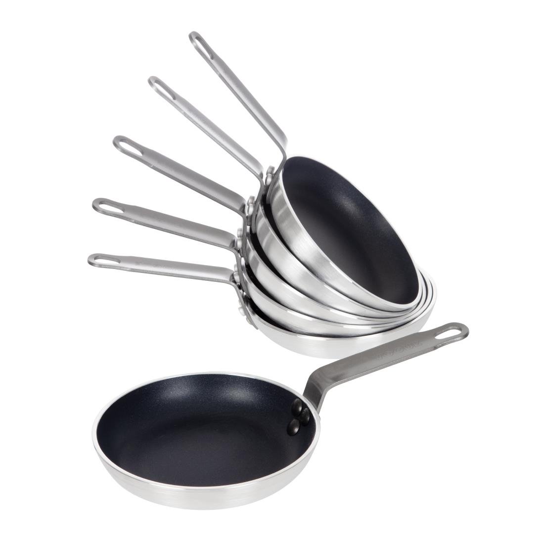 Bulk Buy Vogue Aluminium Non-Stick Frying Pan 20cm (6 Pack)
