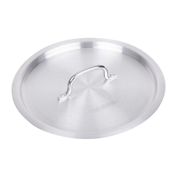 Vogue Aluminium Deep Boiling Pot Lid 24cm