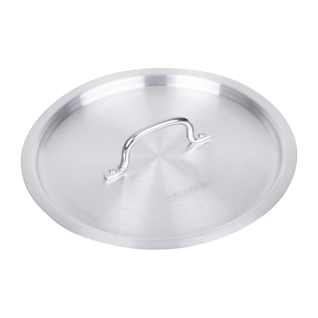 Vogue Aluminium Deep Boiling Pot Lid 24cm
