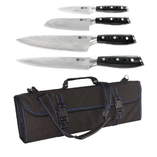 Vogue Tsuki 4-Piece Knife Set & Case Series 7 Special Offer