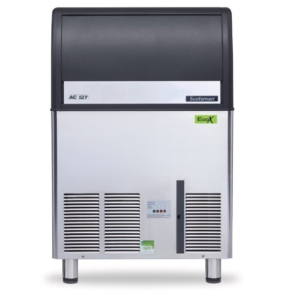 Scotsman AC 127 Eco-X Self Contained Gourmet Ice Maker, 75kg/24hrs Output / 39kg Storage