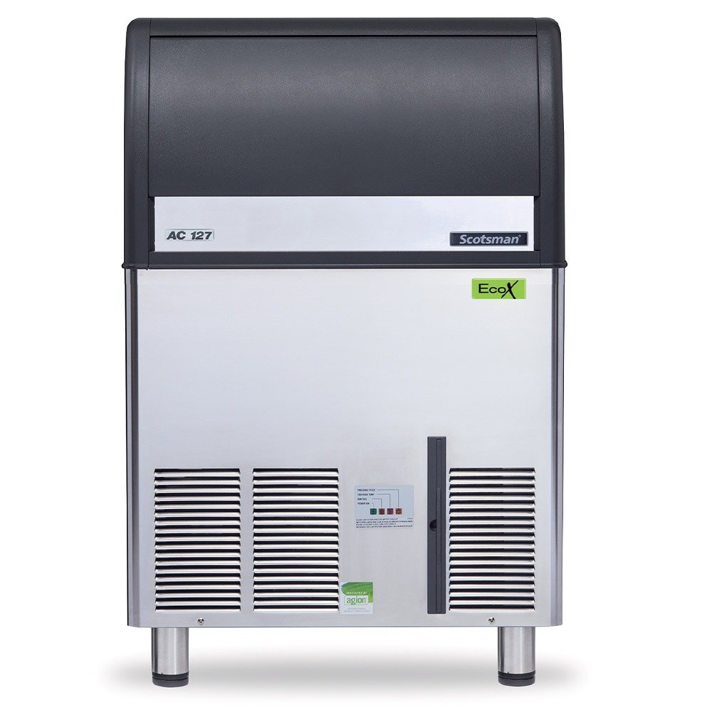 Scotsman AC 127 Eco-X Self Contained Gourmet Ice Maker, 75kg/24hrs Output / 39kg Storage