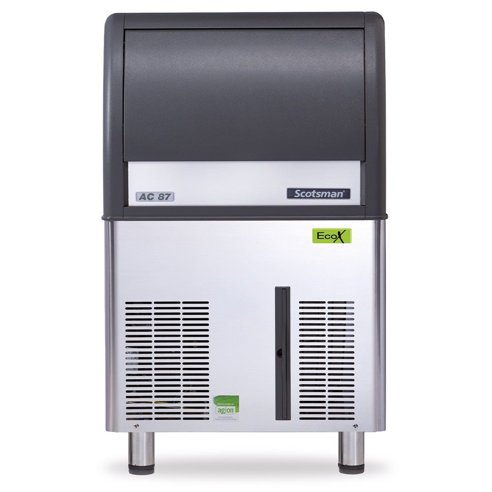 Scotsman AC 87 Eco-X Self Contained Gourmet Ice Maker, 44kg/24hrs Output / 19Kg Storage