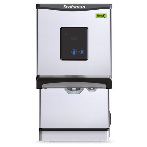 Scotsman DXN 207 Eco-X Cubelet Ice/Water Dispenser, 100kg/24hrs Output / 10kg Storage