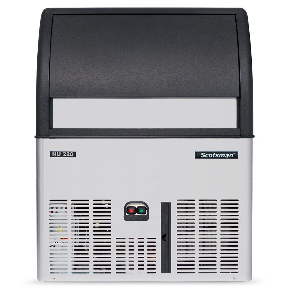 Scotsman NU 220 Self Contained Dice Ice Maker, 109kg/24hrs Output / 37kg Storage