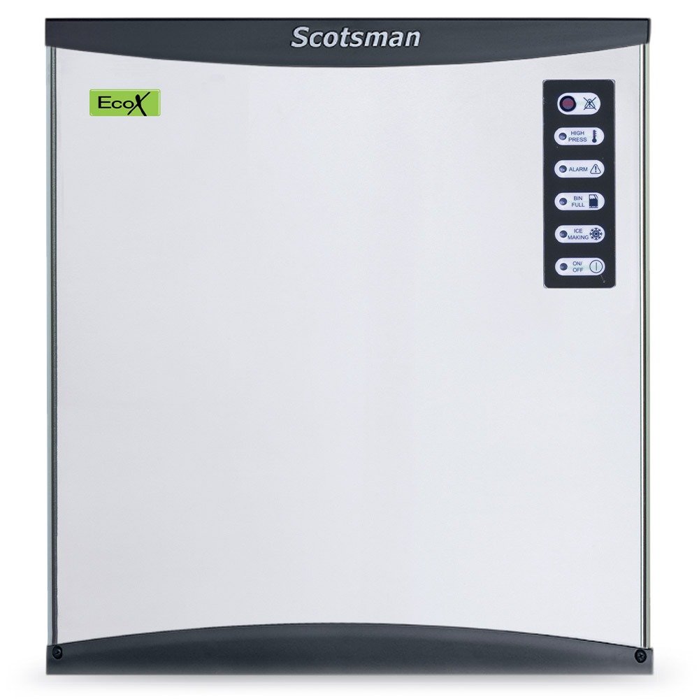 Scotsman NW 307 Eco-X Modular Dice Ice Maker, 190kg/24hrs Output / 129kg Storage