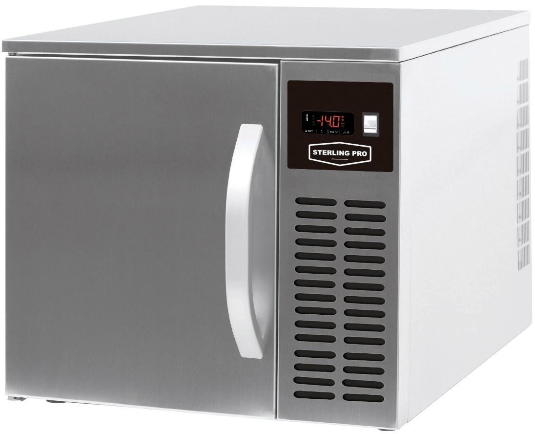 Sterling Pro SP0315BC-HC 3 Grid Single Door Blast Chiller / Freezer, 15kg/6kg