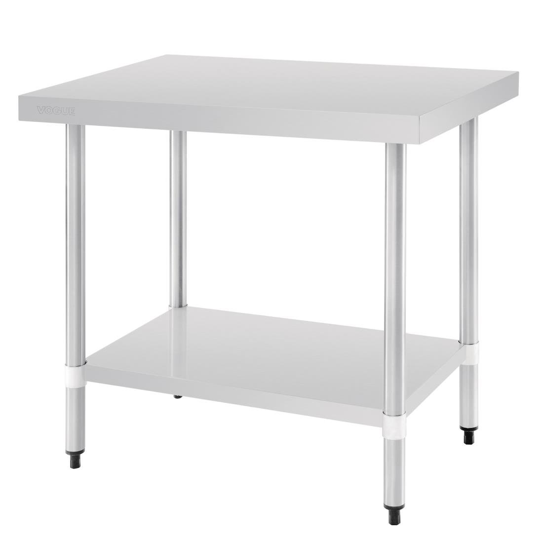 Vogue Stainless Steel Prep Table 900mm