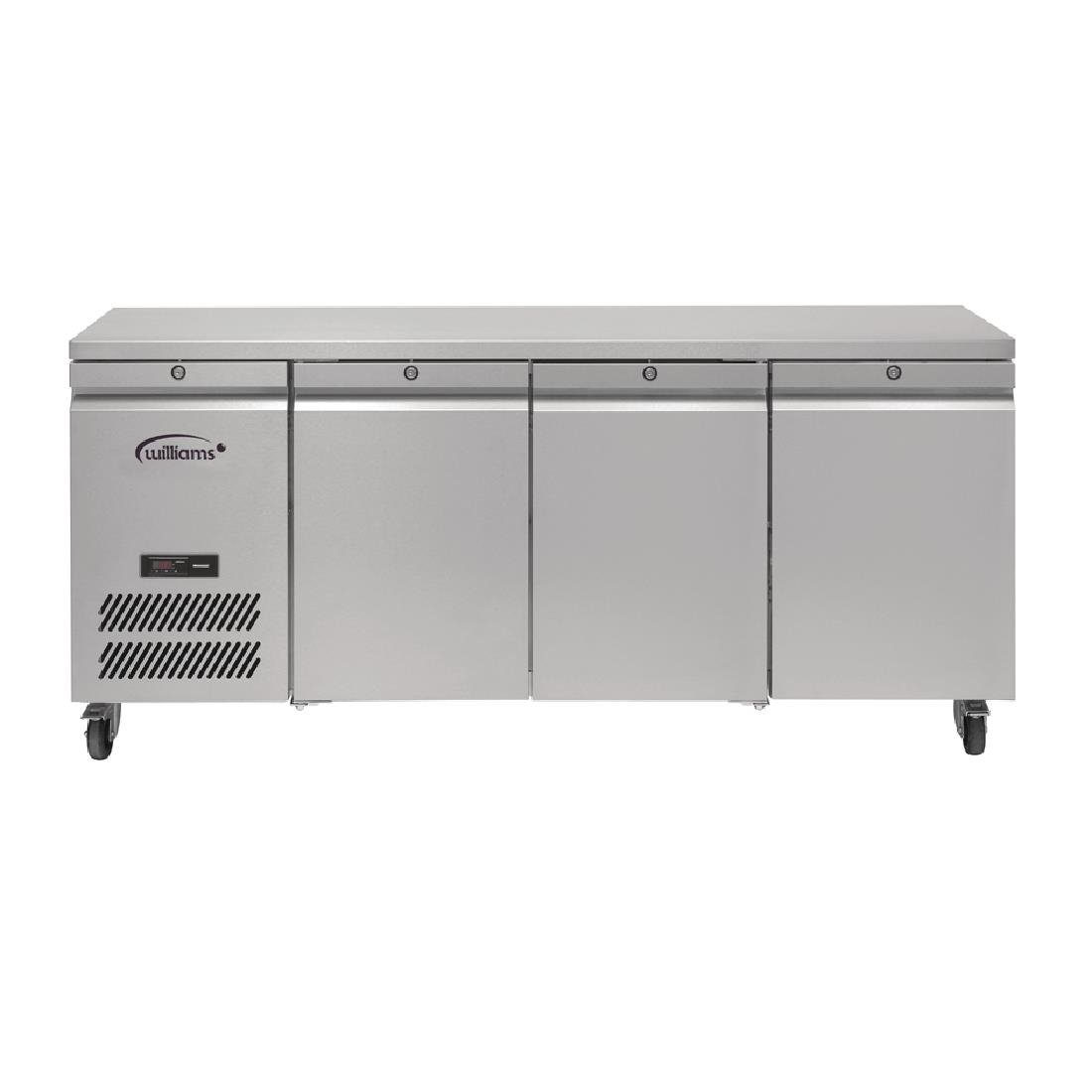 Williams Jade 3 Door 469Ltr Counter Meat Fridge MJC3-SA