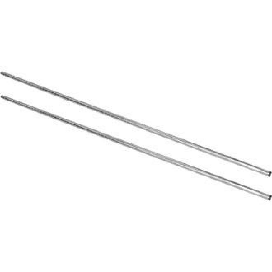 Vogue Chrome Upright Posts 1830mm (2 Pack)