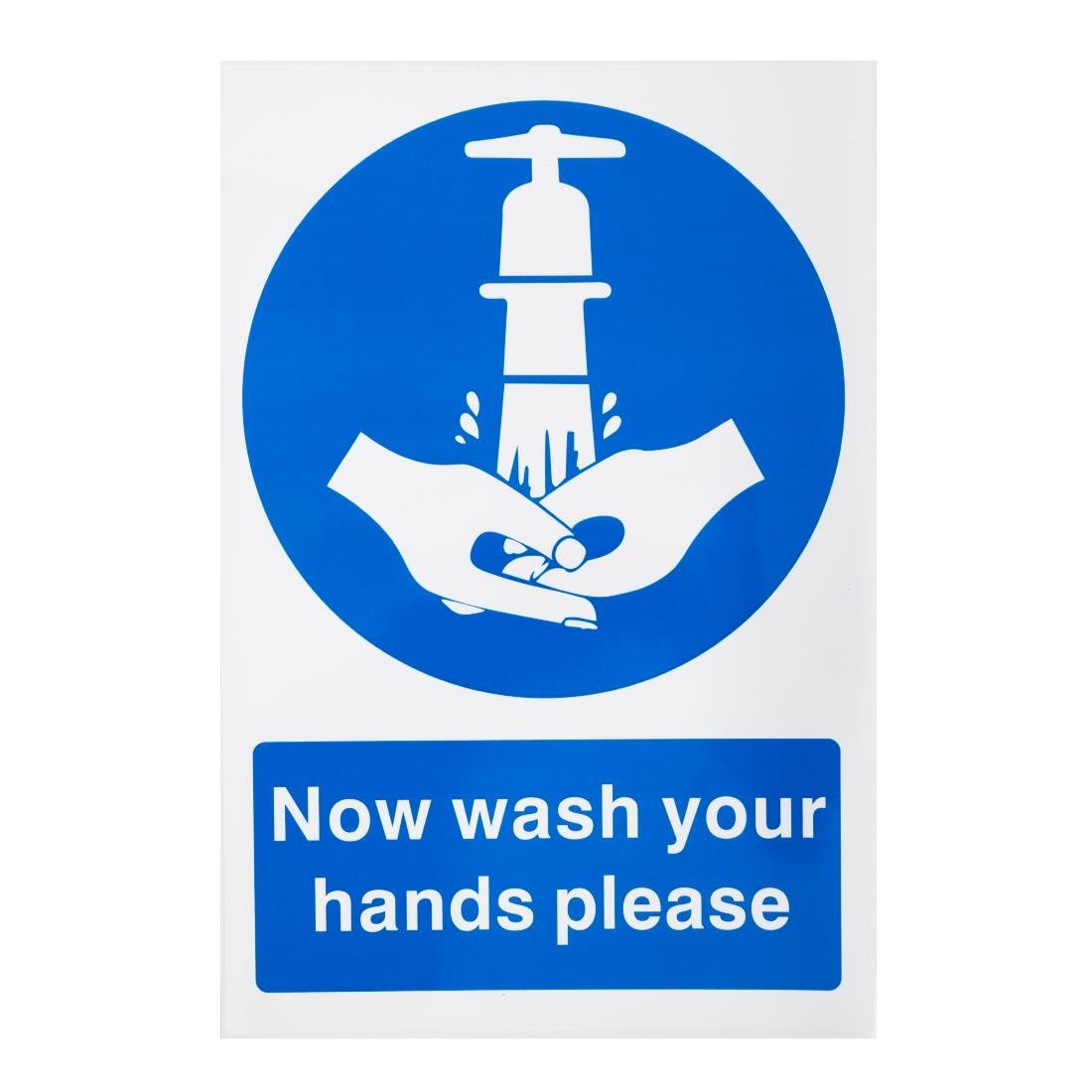 Vogue Now Wash Your Hands Sign