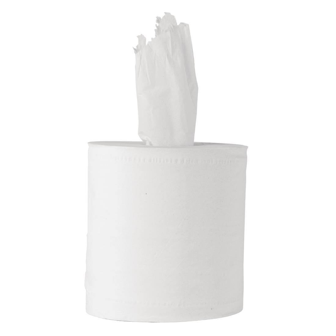 Tork Centrefeed Wiping Paper Plus White M2 (6 Pack)