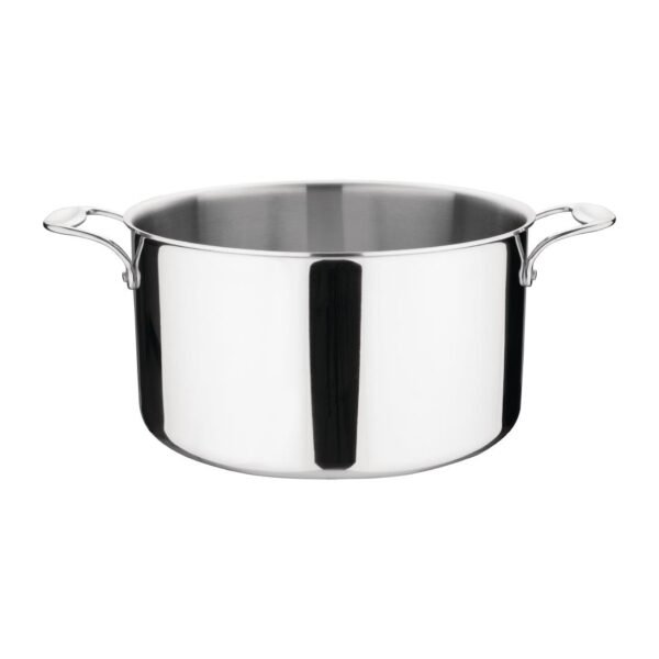 Vogue Stainless Steel and Aluminium Tri-Wall Stew Pan 28cm