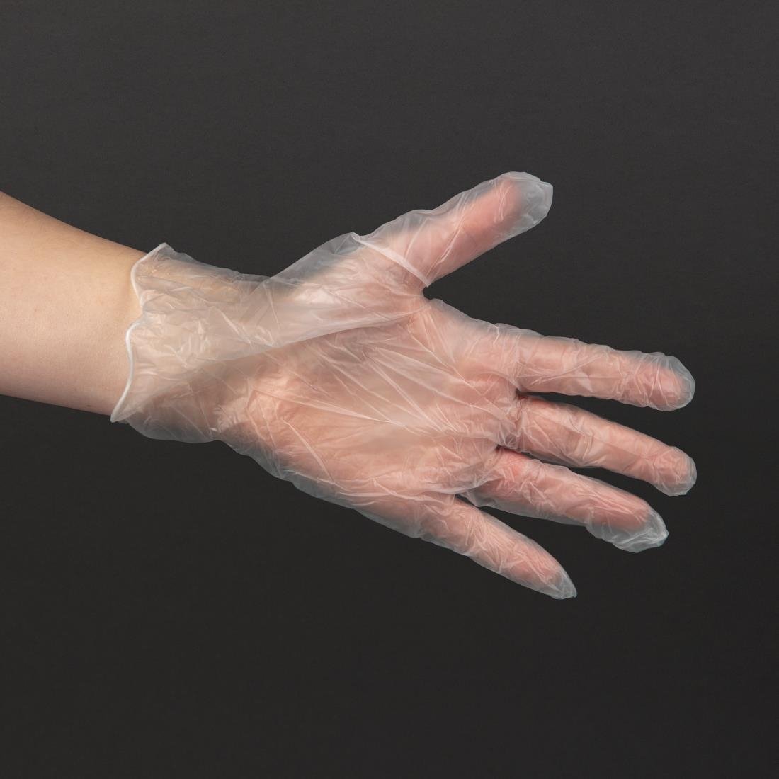 Unicare Powder-Free Latex Gloves Clear Extra Large (100 Pack)