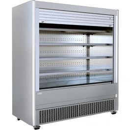 Mafirol 1935mm Multideck Display Stainless Steel Lockable Shutter
