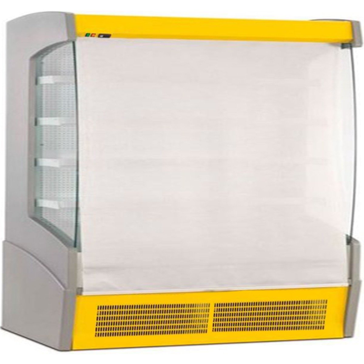 Mafirol Slim Tiered Display 1975mm Wide Yellow