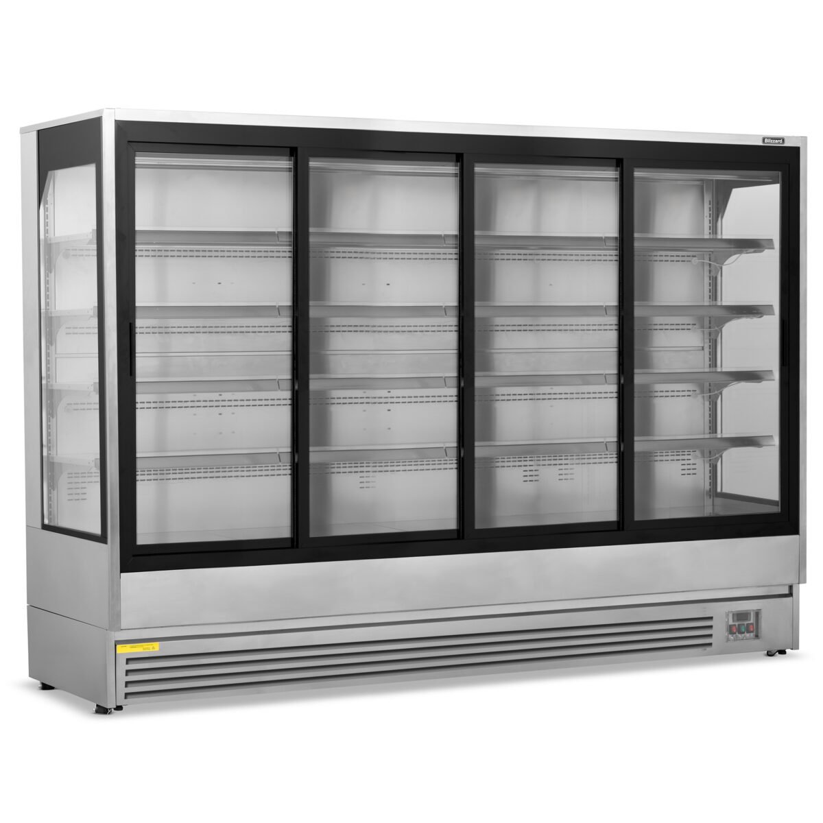 Blizzard 2.5m Multi Deck With Sliding Glass Doors