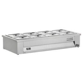 Inomak MAV614 Counter Top Bain Marie 4x GN1/1