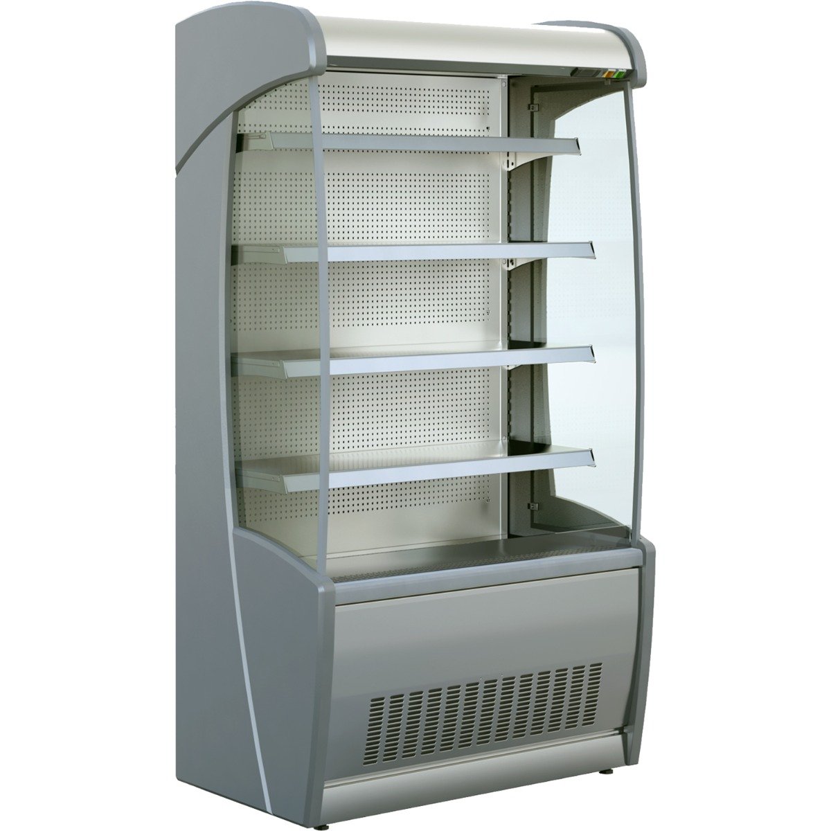 Mafirol 886mm Wide Tiered Display Stainless Steel