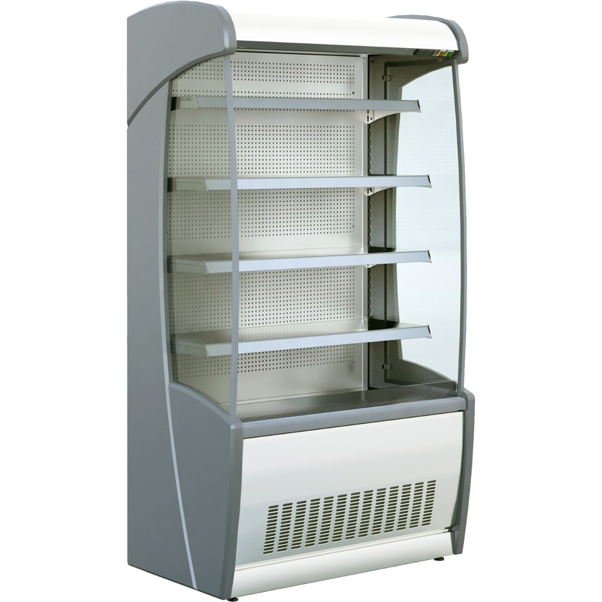 Mafirol White Painted Steel Tiered Display 886mm Wide