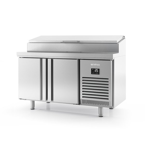 Double Door Counter With Raised Collar