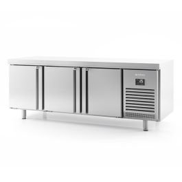 Triple Hinged Door Pass Thru Refrigerated Counter