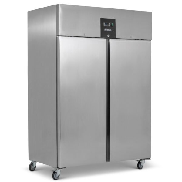 Upright Double Hinged Door Gastronorm Refrigerator