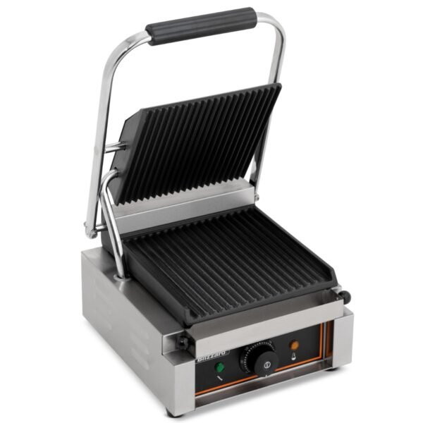 Single Contact Grill Top & Bottom Ribbed - view 4