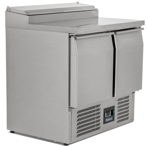 254L Double Door Counter With Raised Collar