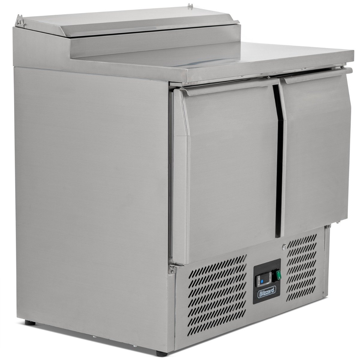 254L Double Door Counter With Raised Collar