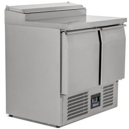 254L Double Door Counter With Raised Collar