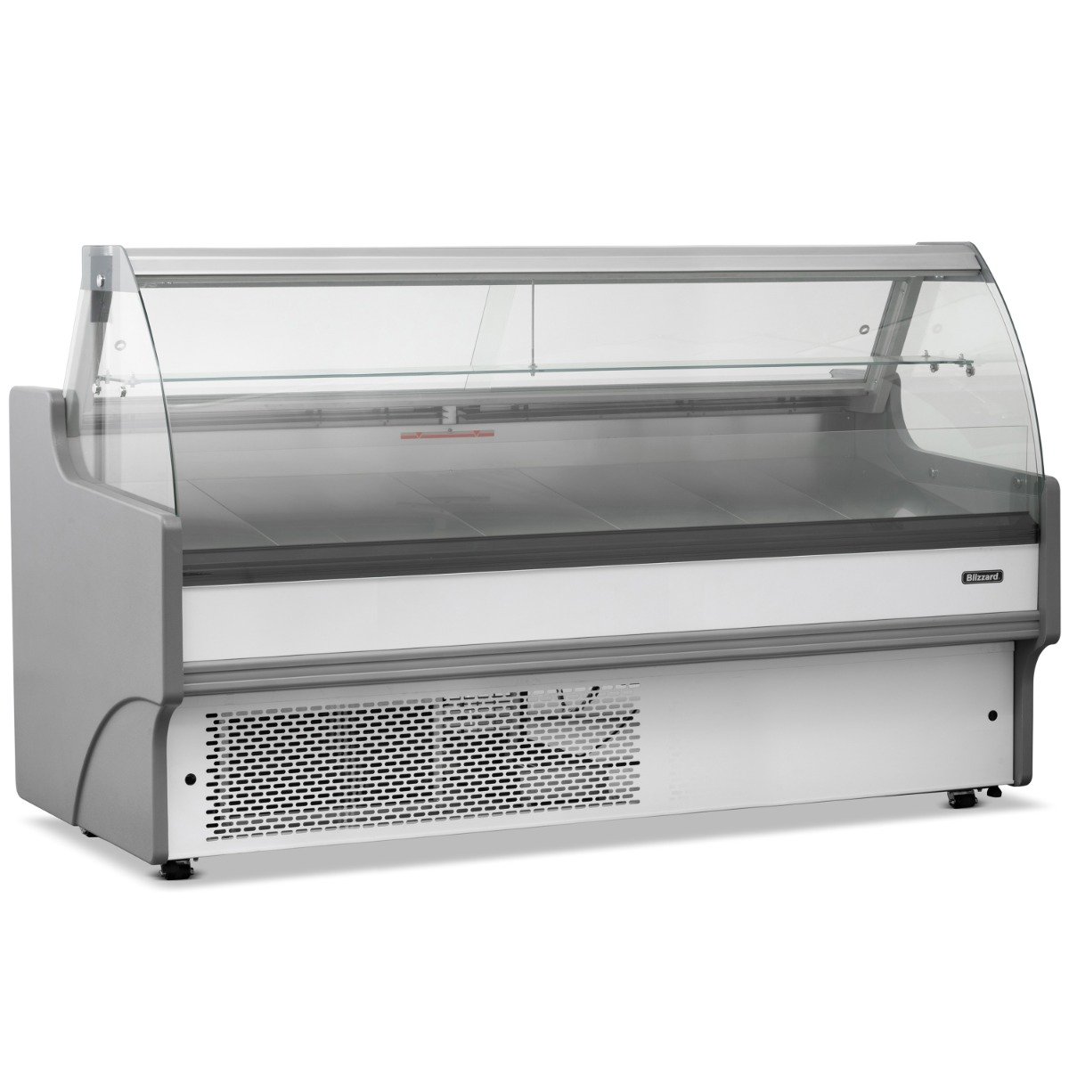 Blizzard 2.5m Curved Glass Serve Over Counter