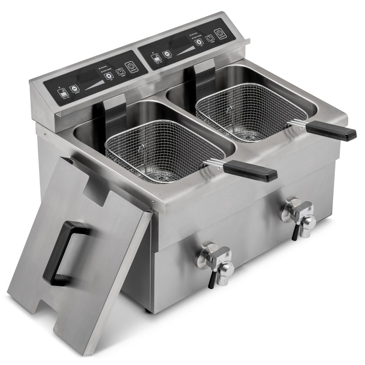 16L Double Tank Induction Fryer