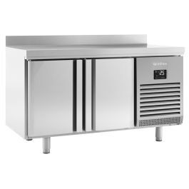 295L Double Door Refrigerated Counter With Upstand
