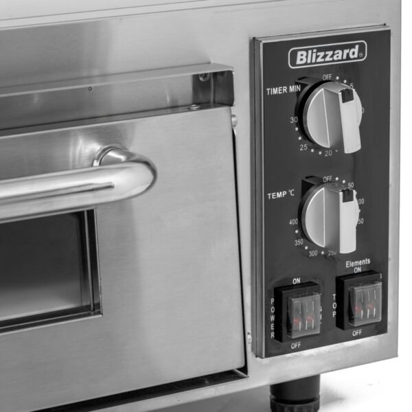 Single Pizza Oven Stainless Steel - view 6