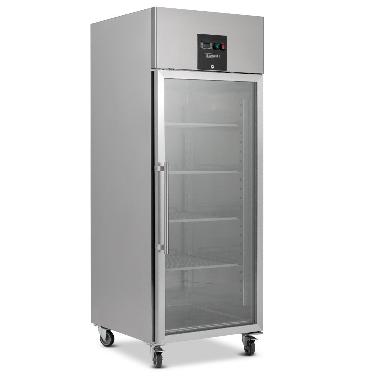 650L Upright Single Glass Door Gastronorm Freezer