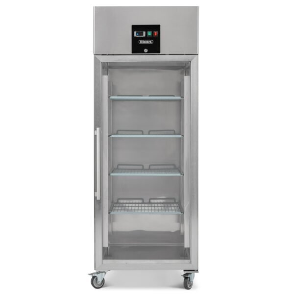 Upright 650L Single Glass Door Refrigerator - view 2
