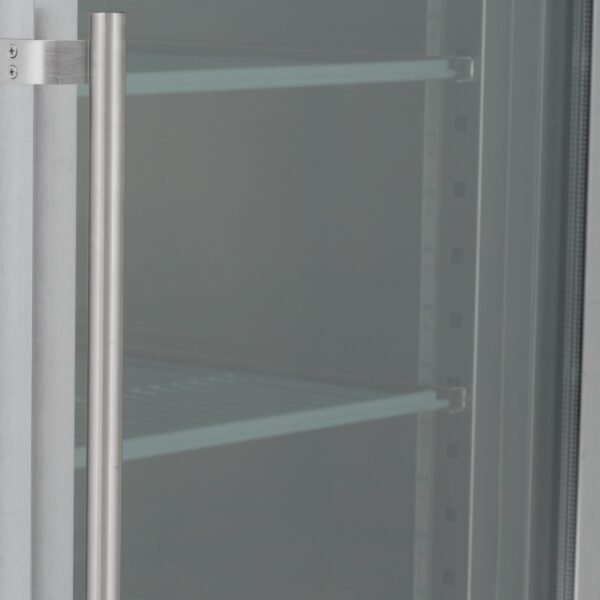 Upright Double Hinged Glass Door Gastronorm Freezer - view 4