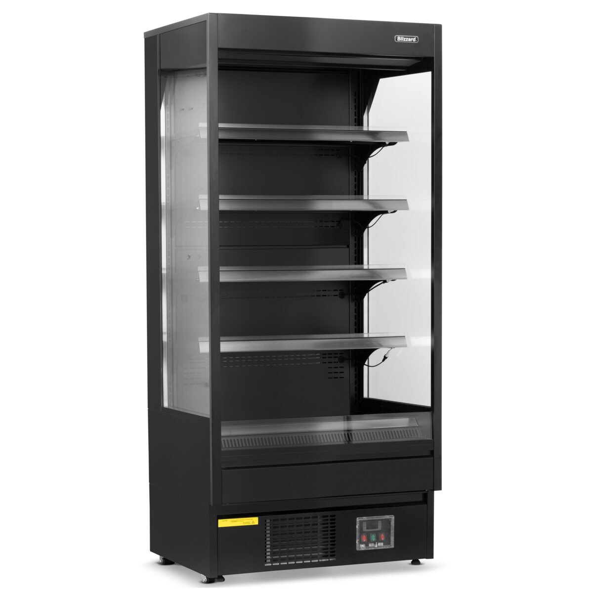 Black 700mm Open Front Multi Deck