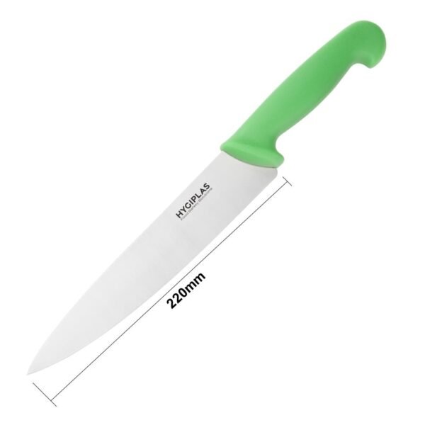 Hygiplas Chef Knife Green 21.8cm - view 5