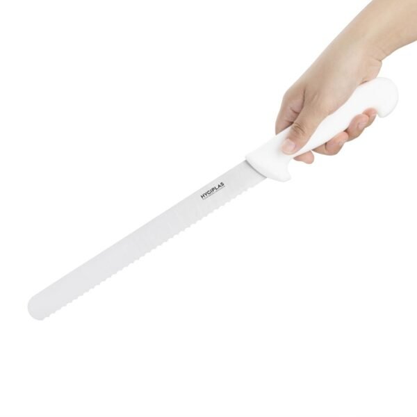 Hygiplas Serrated Slicer White 24.8cm - view 2