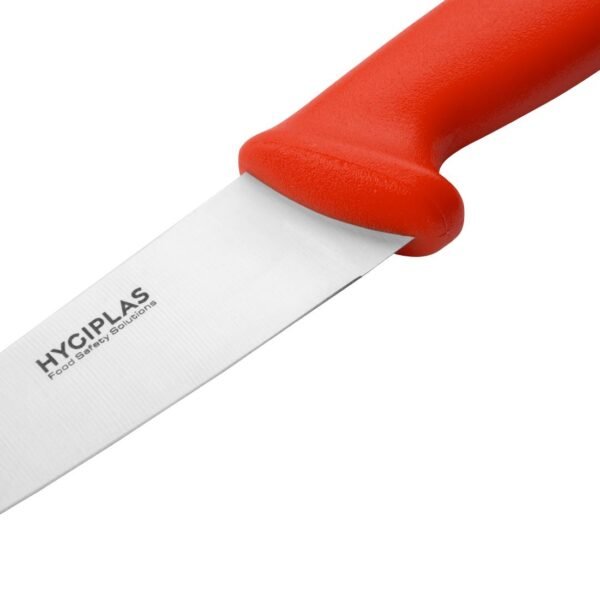 Hygiplas Chef Knife Red 15.5cm - view 2