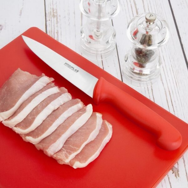 Hygiplas Chef Knife Red 15.5cm - view 4