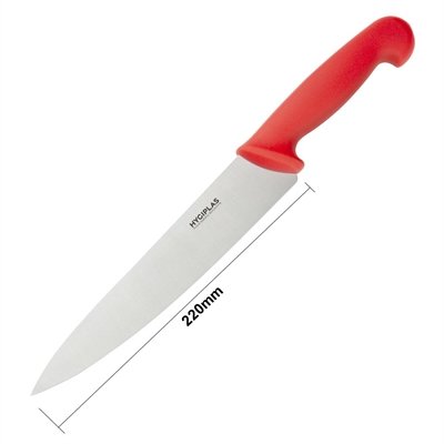 Hygiplas Chef Knife Red 21.8cm - view 9